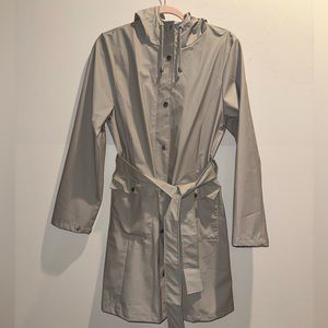 HALOGEN Waterproof Hooded Rain Jacket